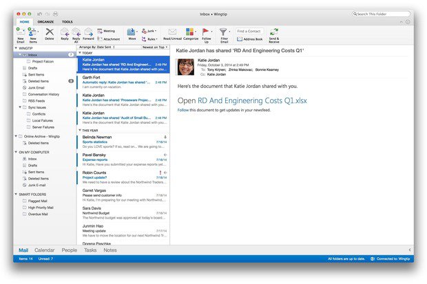outlook for mac tasks review